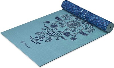 Foto 1 | Foto 1 | Tapete para Yoga Gaiam Premium Reversible 6 m color Azul