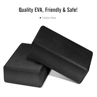 Foto 2 | Foto 2 | Yoga Blocks Moko Thin, Paquete De 2 Unidades, Espuma Eva De Alta Densidad, Color Negro - Venta Internacional.