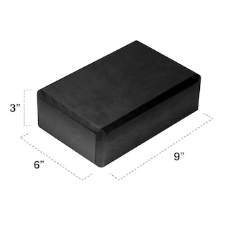 Foto 6 | Foto 6 | Yoga Blocks Moko Thin, Paquete De 2 Unidades, Espuma Eva De Alta Densidad, Color Negro - Venta Internacional.