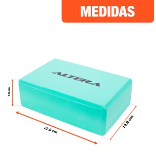 Foto 2 | Foto 2 | Bloques Yoga Set 2 Pzs Altera Pilates Entrenamiento Fitness - Verde
