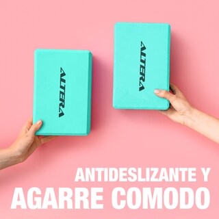 Foto 5 | Foto 5 | Bloques Yoga Set 2 Pzs Altera Pilates Entrenamiento Fitness - Verde