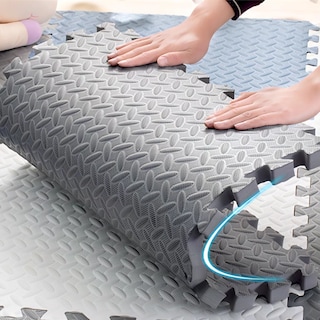 Foto 3 | Foto 3 | Alfombrilla Multiuso Resistente y Durable Eo Safe Imports Esi-5809 color Gris 6 Piezas