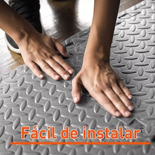 Foto 4 | Foto 4 | Alfombrilla Multiuso Resistente y Durable Eo Safe Imports Esi-5809 color Gris 6 Piezas