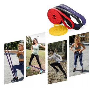 Foto 2 | Foto 2 | Juego de Bandas de Resistencia Eo Safe Imports ESI-7408 Multicolor 4 Piezas