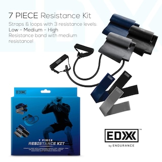 Foto 2 | Foto 2 | Set De 7 Bandas Resistance Loop Con Asas Edx Para Entrenamientos - Venta Internacional.