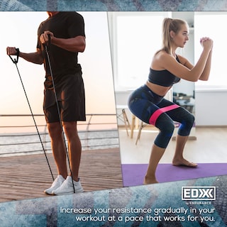 Foto 4 | Foto 4 | Set De 7 Bandas Resistance Loop Con Asas Edx Para Entrenamientos - Venta Internacional.
