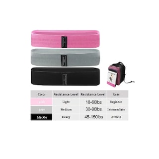 Foto 3 | Foto 3 | Set De Bandas Elásticas De Tela Loop Gmn Para Crossfit, Fitness Y Pil - Venta Internacional.