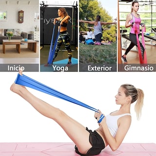 Foto 5 | Foto 5 | Kit Portátil De Bandas De Tensión 8 Piezas Para Yoga, Eo Safe Imports Esi-19332 Multicolor