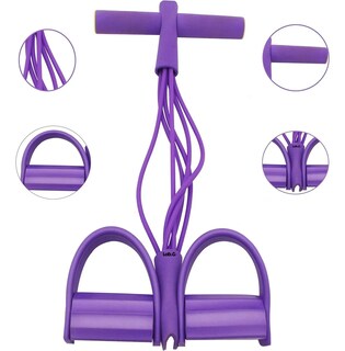 Foto 3 | Foto 3 | Liga Ejercicio Abdomen Piernas Cintura Banda Resistencia  Lab.g Violeta