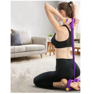 Foto 4 | Foto 4 | Liga Ejercicio Abdomen Piernas Cintura Banda Resistencia  Lab.g Violeta