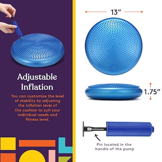 Foto 2 | Foto 2 | Cojín De Estabilidad: Suministros Especiales Que Mejoran El Equilibrio, 13 Cm - Venta Internacional.