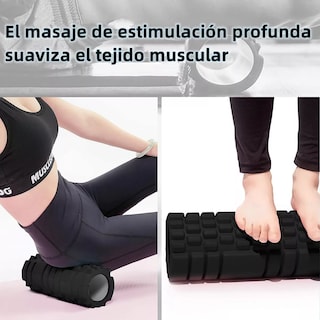 Foto 4 | Foto 4 | 8 En 1 Rodillo Masaje Muscular Foam Rodillo Eo Safe Imports Esi-16988 Negro