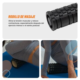Foto 3 | Foto 3 | Set De Masaje Bodytrainer Con Rodillo Foam Roller Correa Pelota Color Negro