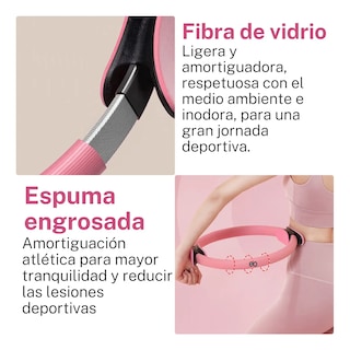 Foto 3 | Foto 3 | Anillos de Pilates Eo Safe Imports 2 Piezas