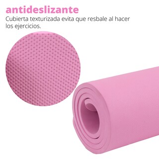 Foto 2 | Foto 2 | Tapete de Ejercicio Altera TYE0518-R Rosa 173 cm Ideal para Entrenamientos y Yoga