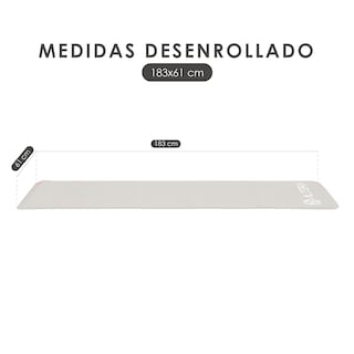 Foto 5 | Foto 5 | Tapete para Yoga Altera Nbr1216 con Correa 183 x 61 cm color Gris