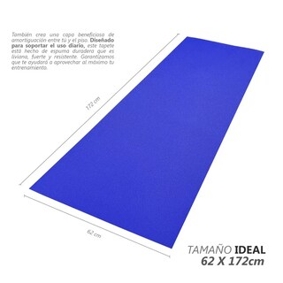 Foto 2 | Foto 2 | Tapete de Yoga Eo Safe Imports Esi-8111 color Azul