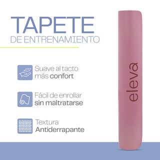 Foto 2 | Foto 2 | Tapete de Yoga Multiusos Deluxe para Ejercicio Eleva Antideslizante Rosa
