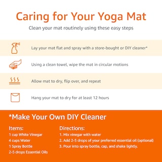 Foto 5 | Foto 5 | Alfombrilla Extra Gruesa Amazon Basics para Ejercicios Yoga y Gimnasio - Venta Internacional