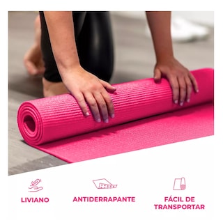Foto 4 | Foto 4 | Tapete Portátil Yoga Pilates Fitness Ejercicio Relajación Belug Fiusha