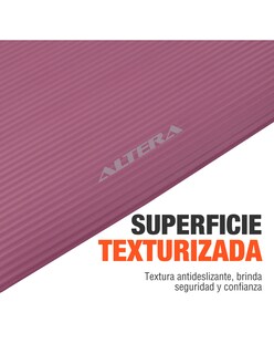Foto 4 | Foto 4 | Tapete De Yoga Mat Antiderrapante Altera Fitness Pilates Gym - Uva
