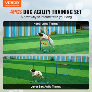 Foto 2 | Foto 2 | Equipo De Entrenamiento De Agilidad Para Perros Vevor Con Altura Ajustable - Venta Internacional.