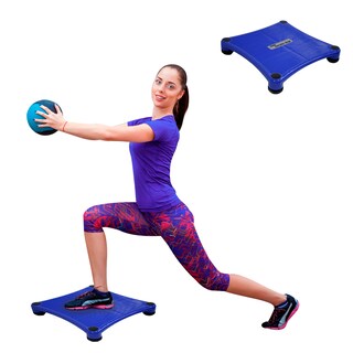 Foto 3 | Foto 3 | Banco Fitness Step Tayga color Azul Cuadrado para Aerobics para Pilates