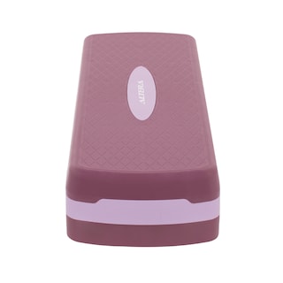Foto 4 | Foto 4 | Altera Banco Escalon De Ejercicio Step Rutinas Aerobics Ajustable Rosa / Morado