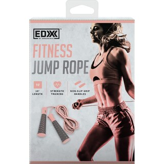 Foto 6 | Foto 6 | Jump Rope Edx De Endurance Fitness, Ajustable, 10 Pies, Color Coral - Venta Internacional.