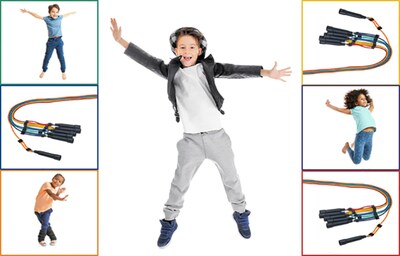 Foto 2 | Foto 2 | Jump Ropes Sportime, Longitud Ajustable, 9 Pies, Juego De 6 - Venta Internacional.