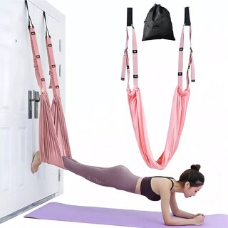 Foto 2 | Foto 2 | Columpio Yoga Aéreo  Hamaca Puerta Ejercicio Eo Safe Imports Esi-15866 Rosa