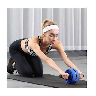 Foto 3 | Foto 3 | Rueda de Ejercicio Abdominal con Asa Eo Safe Imports ESI-11278 Azul