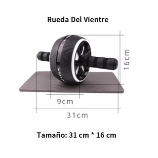 Foto 3 | Foto 3 | Kit Rueda Abdominal + Barras Push-Up + Cuerda Eo Safe Imports Esi-13499 Negro