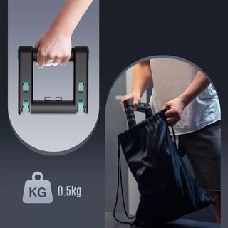 Foto 2 | Foto 2 | Rueda Abdominal y Asas de Empuje 2 en 1 Eo Safe Imports ESI-16991 Azul