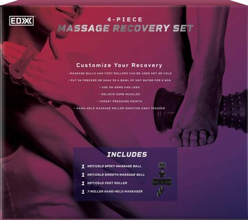 Foto 2 | Foto 2 | Set De Recuperación De Masaje Edx De 4 Piezas Con Guante Masajeador De Mano - Venta Internacional.