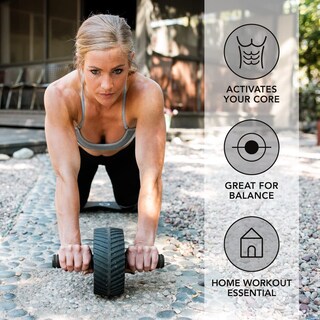 Foto 6 | Foto 6 | Rueda para Abdominales Sports Research Negro-Venta Internacional