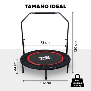 Foto 2 | Foto 2 | Trampolín Fitness X-rush Bounce 40'' - Ideal Para Tonificar Y Hacer Ejercicio En Casa