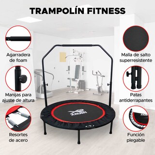 Foto 3 | Foto 3 | Trampolín Fitness X-rush Bounce 40'' - Ideal Para Tonificar Y Hacer Ejercicio En Casa