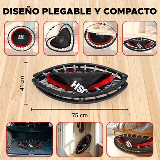 Foto 4 | Foto 4 | Trampolín Fitness X-rush Bounce 40'' - Ideal Para Tonificar Y Hacer Ejercicio En Casa