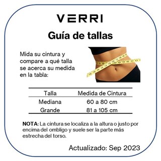 Foto 4 | Foto 4 | Faja Reductora Verri Unisex Color Negro