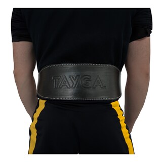 Foto 4 | Foto 4 | Cinturón Faja Pesa Levantamiento Tayga Lumbar Gym Talla Ch Color Negro