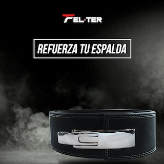 Foto 5 | Foto 5 | Cinturón Lever Felter Fitness Negro para Levatar Pesas