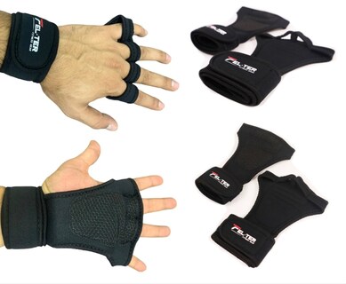 Foto 3 | Foto 3 | Muñequeras Felter Fitness Negras para Entrenamiento Unisex