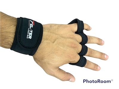 Foto 4 | Foto 4 | Muñequeras Felter Fitness Negras para Entrenamiento Unisex