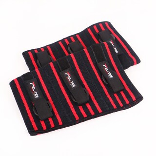 Foto 1 | Foto 1 | Codera Triple Cierre Felter Fitness color Rojo para Gym Pesas Crossfit Gimnasio