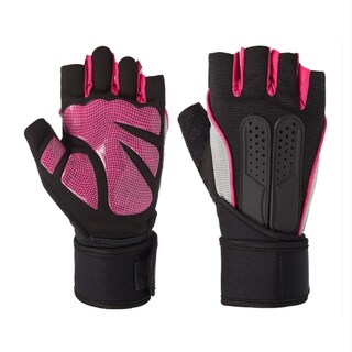 Foto 1 | Foto 1 | Guantes Gym Tácticos Unisex color Rosa con Negro Talla XL