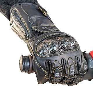 Foto 3 | Foto 3 | Guantes para Motociclista Verri con Protección de Policarbonato Negros