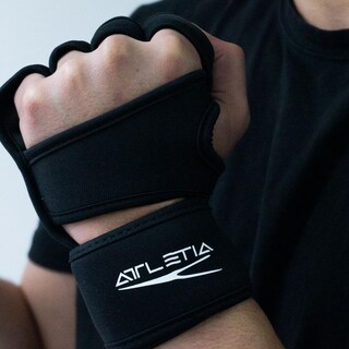 Foto 7 | Foto 7 | Guantes Attletia color Negro para Gimnasio con Protección Completa de Muñeca y Palma