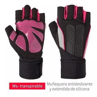 Foto 2 | Foto 2 | Guantes Eo Safe Imports Esi-7453 para Gym/Pesas/Crossfit Rosa