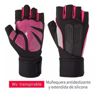 Foto 2 | Foto 2 | Guantes Eo Safe Imports Esi-7454 para Gym/Pesas/Crossfit Rosa